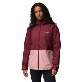 Columbia Women's Inner Limits III Waterproof Jacket Rich Wine/Eraser Pink / X-Small-Rich Wine/Eraser Pink / Small-Rich Wine/Eraser Pink / Medium-Rich Wine/Eraser Pink / Large-Rich Wine/Eraser Pink / X-Large #- 53 Degrees North 