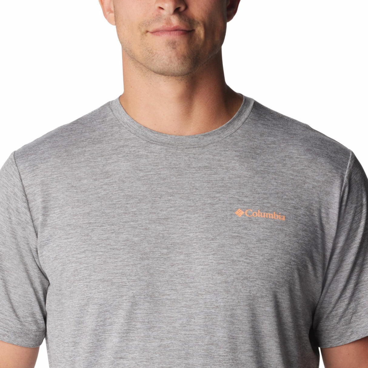 Columbia Men's Kwick Hike Back Graphic T-Shirt Black Heather/Moonscape / Small-Black Heather/Moonscape / Medium-Black Heather/Moonscape / Large-Black Heather/Moonscape / X-Large-Black Heather/Moonscape / XX-Large #- 53 Degrees North 