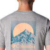 Columbia Men's Kwick Hike Back Graphic T-Shirt Black Heather/Moonscape / Small-Black Heather/Moonscape / Medium-Black Heather/Moonscape / Large-Black Heather/Moonscape / X-Large-Black Heather/Moonscape / XX-Large #- 53 Degrees North 