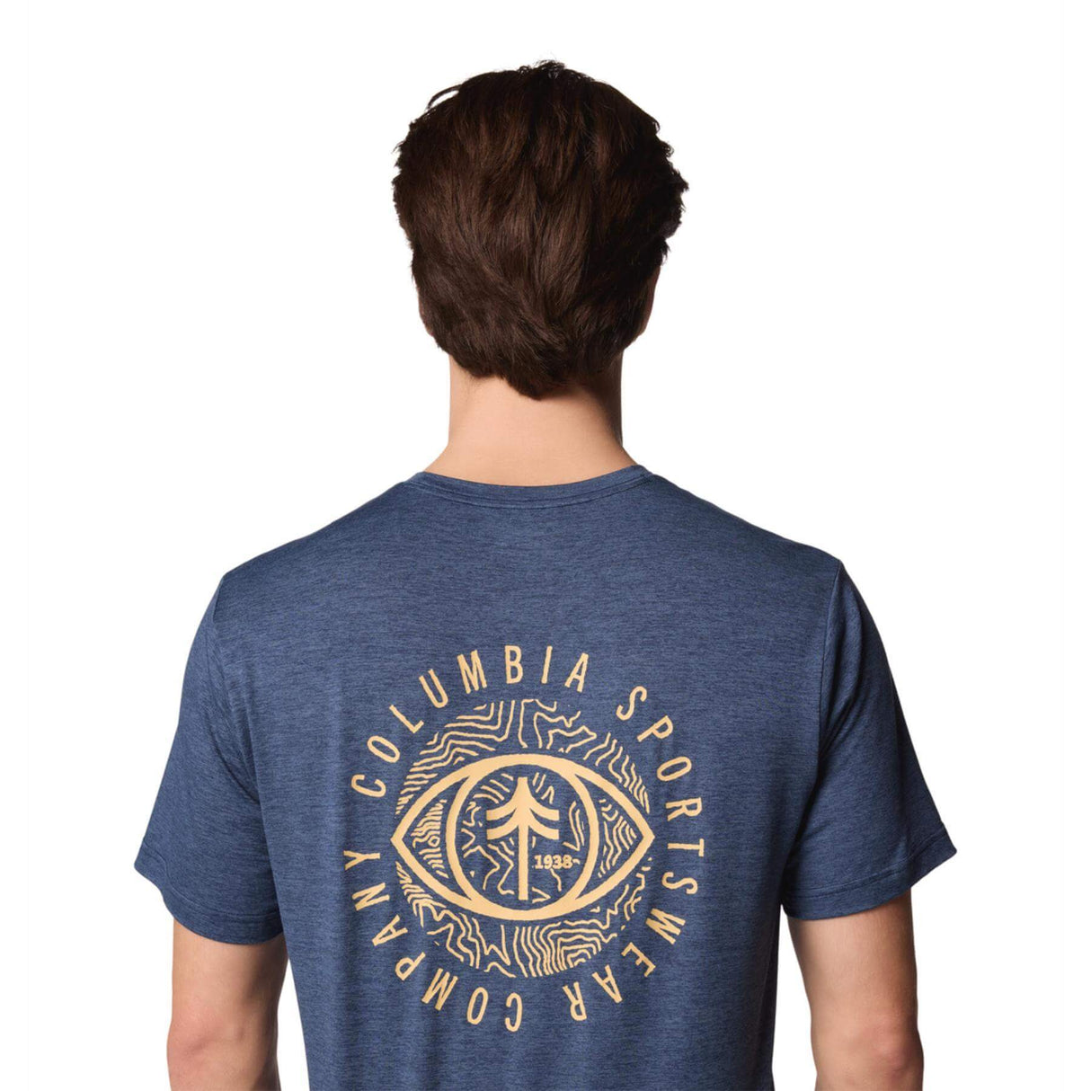 Columbia Men's Kwick Hike Technical Graphic T-Shirt Black Heather/Linear View Multi / Small-Black Heather/Linear View Multi / Medium-Black Heather/Linear View Multi / Large-Black Heather/Linear View Multi / X-Large-Black Heather/Linear View Multi / XX-Large #- 53 Degrees North 