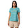 Columbia Women's Sloan Ridge Technical T-Shirt Teal/Find Your Trail / X-Small-Teal/Find Your Trail / Small-Teal/Find Your Trail / Medium-Teal/Find Your Trail / Large-Teal/Find Your Trail / X-Large #- 53 Degrees North 
