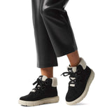 Sorel Women's Sorel Explorer III Nw Lace Waterproof Snow Boots Black/Sea Salt / UK 4-Black/Sea Salt / UK 5-Black/Sea Salt / UK 6-Black/Sea Salt / UK 7-Black/Sea Salt / UK 8 #- 53 Degrees North 