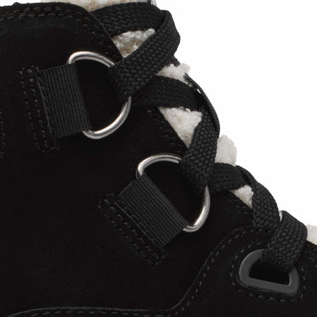 Sorel Women's Sorel Explorer III Nw Lace Waterproof Snow Boots Black/Sea Salt / UK 4-Black/Sea Salt / UK 5-Black/Sea Salt / UK 6-Black/Sea Salt / UK 7-Black/Sea Salt / UK 8 #- 53 Degrees North 