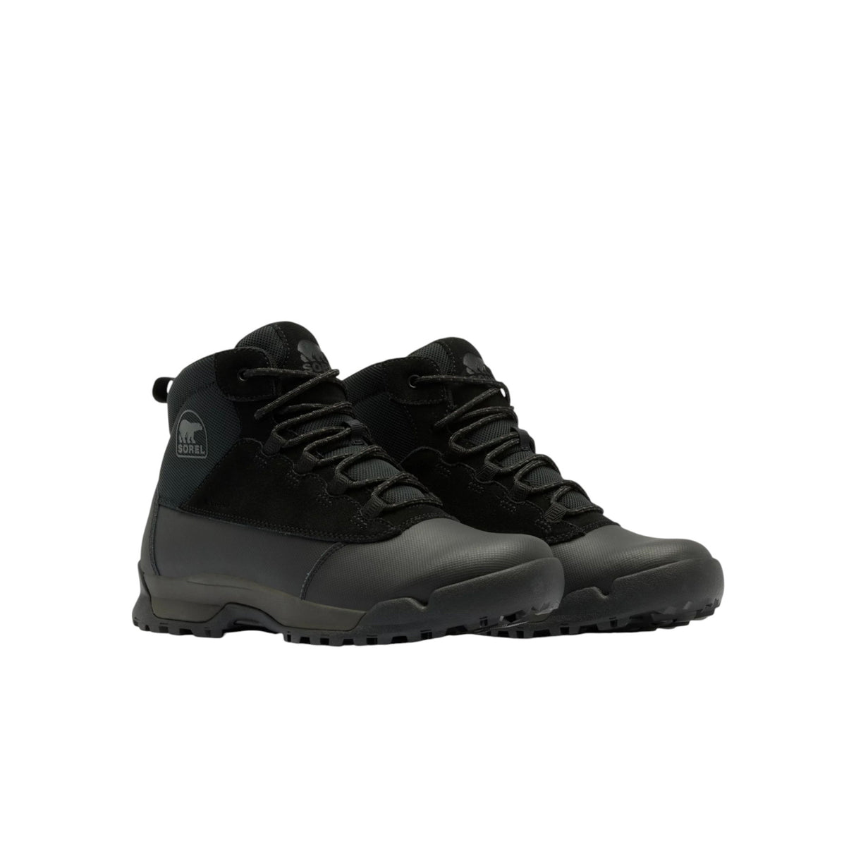 Sorel Men's Buxton Lite Lace Plus Boots Black / UK 8-Black / UK 9-Black / UK 10-Black / UK 11-Black / UK 12 #- 53 Degrees North 