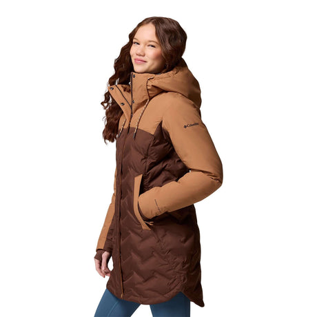 Columbia Women's Mountain Croo III Mid Down Jacket Tobacco/Camel Brown / X-Small-Tobacco/Camel Brown / Small-Tobacco/Camel Brown / Medium-Tobacco/Camel Brown / Large-Tobacco/Camel Brown / X-Large #- 53 Degrees North 