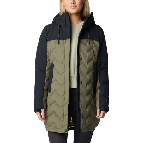 Columbia Women's Mountain Croo III Mid Down Jacket Tobacco/Camel Brown / X-Small-Tobacco/Camel Brown / Small-Tobacco/Camel Brown / Medium-Tobacco/Camel Brown / Large-Tobacco/Camel Brown / X-Large #- 53 Degrees North 