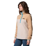 Columbia Women's Benton Springs 1/2 Snap Pullover Lavender Pearl/Share Purple/Shark / X-Small-Lavender Pearl/Share Purple/Shark / Small-Lavender Pearl/Share Purple/Shark / Medium-Lavender Pearl/Share Purple/Shark / Large-Lavender Pearl/Share Purple/Shark / X-Large #- 53 Degrees North 