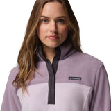 Columbia Women's Benton Springs 1/2 Snap Pullover Lavender Pearl/Share Purple/Shark / X-Small-Lavender Pearl/Share Purple/Shark / Small-Lavender Pearl/Share Purple/Shark / Medium-Lavender Pearl/Share Purple/Shark / Large-Lavender Pearl/Share Purple/Shark / X-Large #- 53 Degrees North 