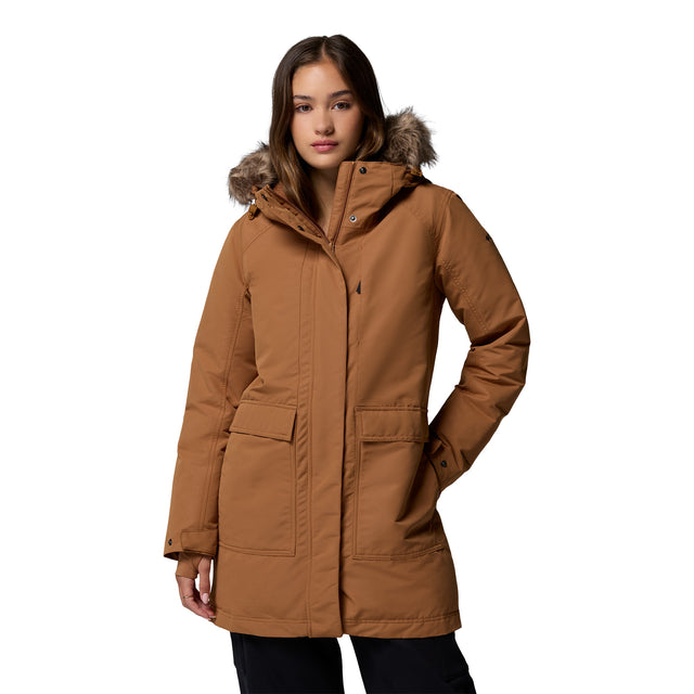 Columbia Women's Little Si II Insulated Parka Camel Brown / X-Small-Camel Brown / Small-Camel Brown / Medium-Camel Brown / Large-Camel Brown / X-Large #- 53 Degrees North 