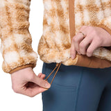 Columbia Women's West Bend Print Fleece Jacket Camel Brown Herringplaid / X-Small-Camel Brown Herringplaid / Small-Camel Brown Herringplaid / Medium-Camel Brown Herringplaid / Large-Camel Brown Herringplaid / X-Large #- 53 Degrees North 