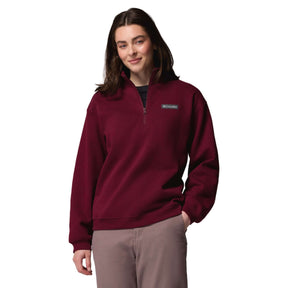 Columbia Women's Meridian Creek Quarter Zip Jumper Rich Wine / X-Small-Rich Wine / Small-Rich Wine / Medium-Rich Wine / Large-Rich Wine / X-Large #- 53 Degrees North 
