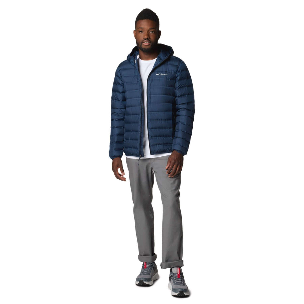 Columbia Men's Lake 22 II Down Hooded Jacket Collegiate Navy / Small-Collegiate Navy / Medium-Collegiate Navy / Large-Collegiate Navy / X-Large-Collegiate Navy / XX-Large #- 53 Degrees North 