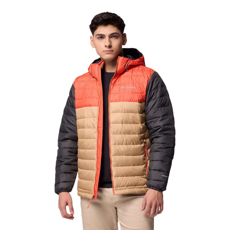 Columbia Men's Powder Lite II Hooded Jacket Rain Forest/Canoe/Black / Small-Rain Forest/Canoe/Black / Medium-Rain Forest/Canoe/Black / Large-Rain Forest/Canoe/Black / X-Large-Rain Forest/Canoe/Black / XX-Large #- 53 Degrees North 