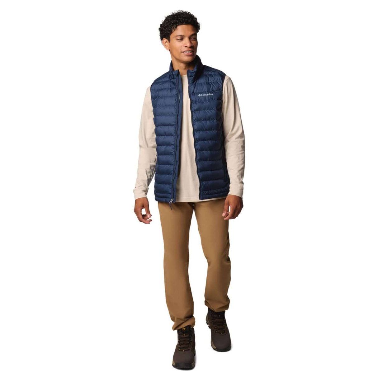 Columbia Men's Powder Lite II Vest Collegiate Navy / Small-Collegiate Navy / Medium-Collegiate Navy / Large-Collegiate Navy / X-Large-Collegiate Navy / XX-Large #- 53 Degrees North 