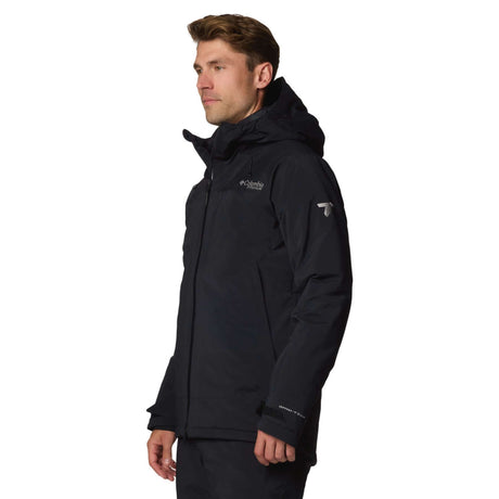 Columbia Men's Cirque Bowl Ski Jacket Black/Zing / Small-Black/Zing / Medium-Black/Zing / Large-Black/Zing / X-Large-Black/Zing / XX-Large #- 53 Degrees North 
