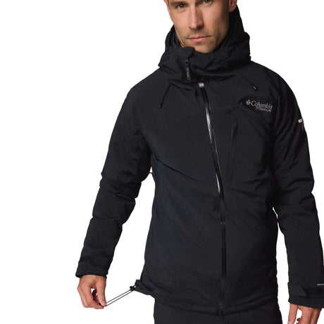 Columbia Men's Cirque Bowl Ski Jacket Black/Zing / Small-Black/Zing / Medium-Black/Zing / Large-Black/Zing / X-Large-Black/Zing / XX-Large #- 53 Degrees North 