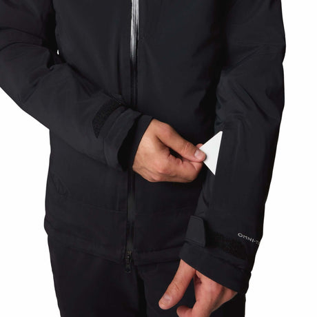 Columbia Men's Cirque Bowl Ski Jacket Black/Zing / Small-Black/Zing / Medium-Black/Zing / Large-Black/Zing / X-Large-Black/Zing / XX-Large #- 53 Degrees North 