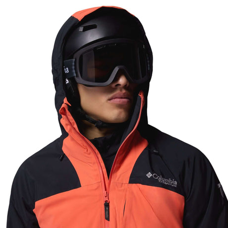 Columbia Men's Cirque Bowl Ski Jacket Black/Zing / Small-Black/Zing / Medium-Black/Zing / Large-Black/Zing / X-Large-Black/Zing / XX-Large #- 53 Degrees North 