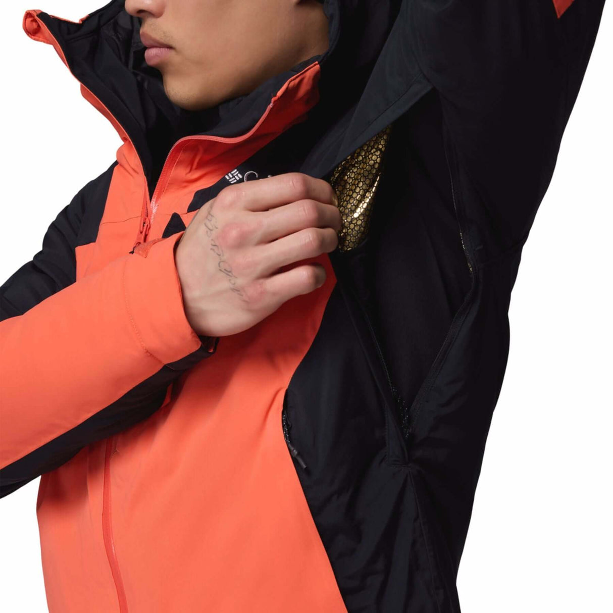 Columbia Men's Cirque Bowl Ski Jacket Black/Zing / Small-Black/Zing / Medium-Black/Zing / Large-Black/Zing / X-Large-Black/Zing / XX-Large #- 53 Degrees North 