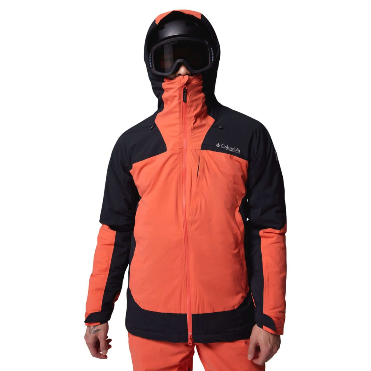 Columbia Men's Cirque Bowl Ski Jacket Black/Zing / Small-Black/Zing / Medium-Black/Zing / Large-Black/Zing / X-Large-Black/Zing / XX-Large #- 53 Degrees North 