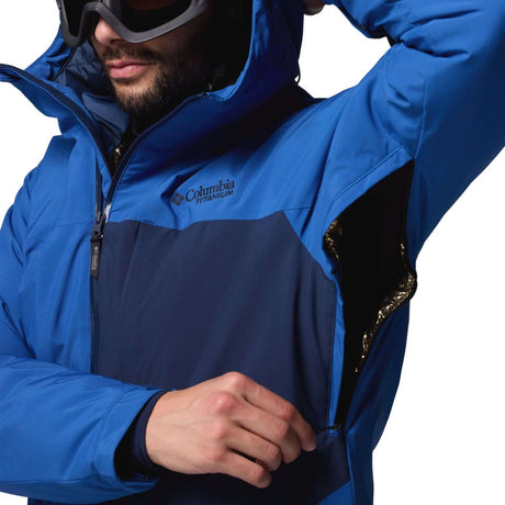 Columbia Men's Winter District III Ski Jacket Mountain Blue/Collegiate Navy / Small-Mountain Blue/Collegiate Navy / Medium-Mountain Blue/Collegiate Navy / Large-Mountain Blue/Collegiate Navy / X-Large-Mountain Blue/Collegiate Navy / XX-Large #- 53 Degrees North 