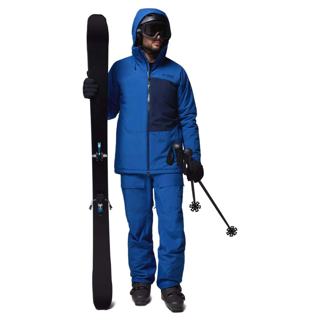 Columbia Men's Winter District III Ski Jacket Mountain Blue/Collegiate Navy / Small-Mountain Blue/Collegiate Navy / Medium-Mountain Blue/Collegiate Navy / Large-Mountain Blue/Collegiate Navy / X-Large-Mountain Blue/Collegiate Navy / XX-Large #- 53 Degrees North 