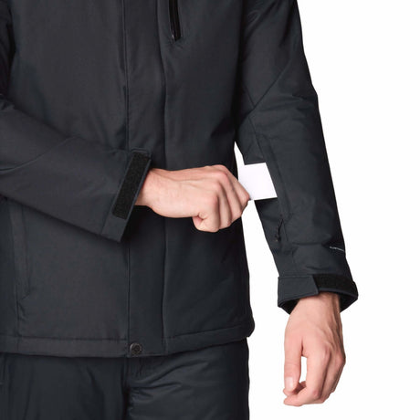 Columbia Men's Last Tracks II Ski Jacket Black / Small-Black / Medium-Black / Large-Black / X-Large-Black / XX-Large #- 53 Degrees North 