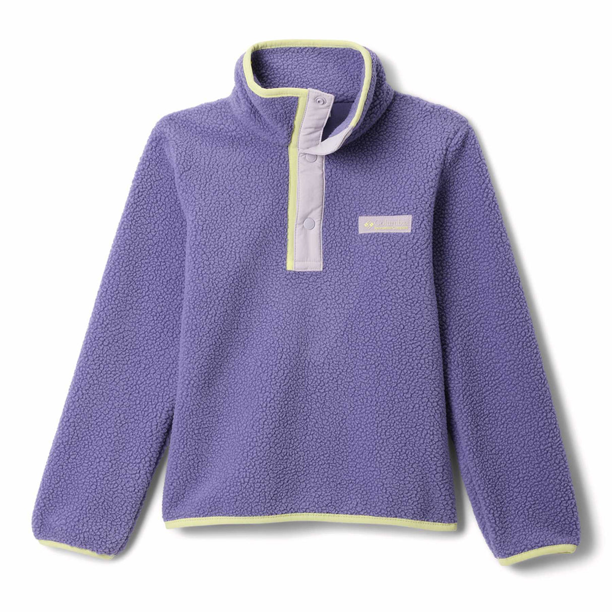 Columbia Kids' Helvetia II Half Snap Fleece Stormwatch/Lavender Pearl / Age 4-5-Stormwatch/Lavender Pearl / Age 6-7-Stormwatch/Lavender Pearl / Age 8-9-Stormwatch/Lavender Pearl / Age 10-12-Stormwatch/Lavender Pearl / Age 14-16 #- 53 Degrees North 
