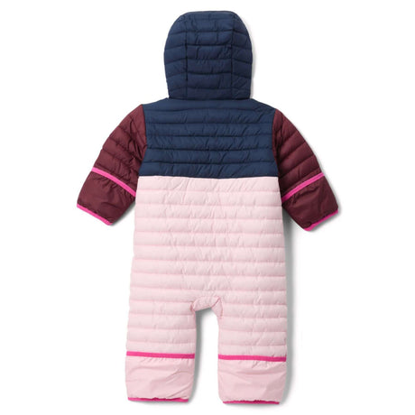 Columbia Kids' Powder Lite II Reversible Bunting Satin Pink/Chalk/Pink Ice / 3-6 Months-Satin Pink/Chalk/Pink Ice / 6-12 Months-Satin Pink/Chalk/Pink Ice / 12-18 Months-Satin Pink/Chalk/Pink Ice / 18-24 Months-Coll navy/Rain Forest/ Mountain Blue / 3-6 Months #- 53 Degrees North 