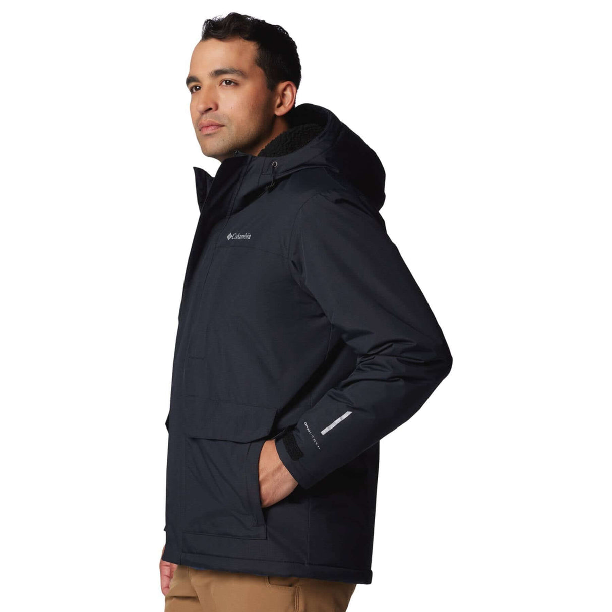 Columbia Men's Landroamer Sherpa Lined Jacket Black / Small-Black / Medium-Black / Large-Black / X-Large-Black / XX-Large #- 53 Degrees North 