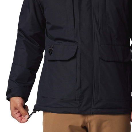 Columbia Men's Landroamer Sherpa Lined Jacket Black / Small-Black / Medium-Black / Large-Black / X-Large-Black / XX-Large #- 53 Degrees North 