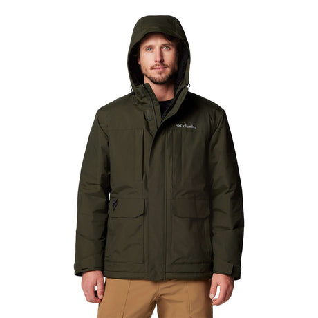 Columbia Men's Landroamer Sherpa Lined Jacket Black / Small-Black / Medium-Black / Large-Black / X-Large-Black / XX-Large #- 53 Degrees North 