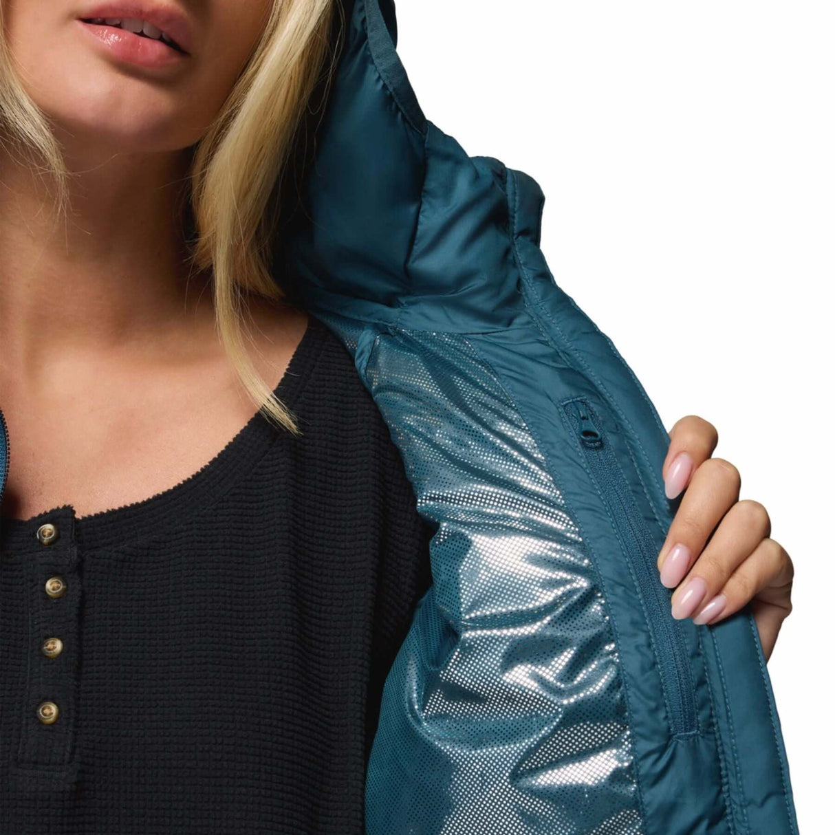 Columbia Women's Powder Lite II Hooded Insulated Jacket Shale Purple / X-Small-Shale Purple / Small-Shale Purple / Medium-Shale Purple / Large-Shale Purple / X-Large #- 53 Degrees North 