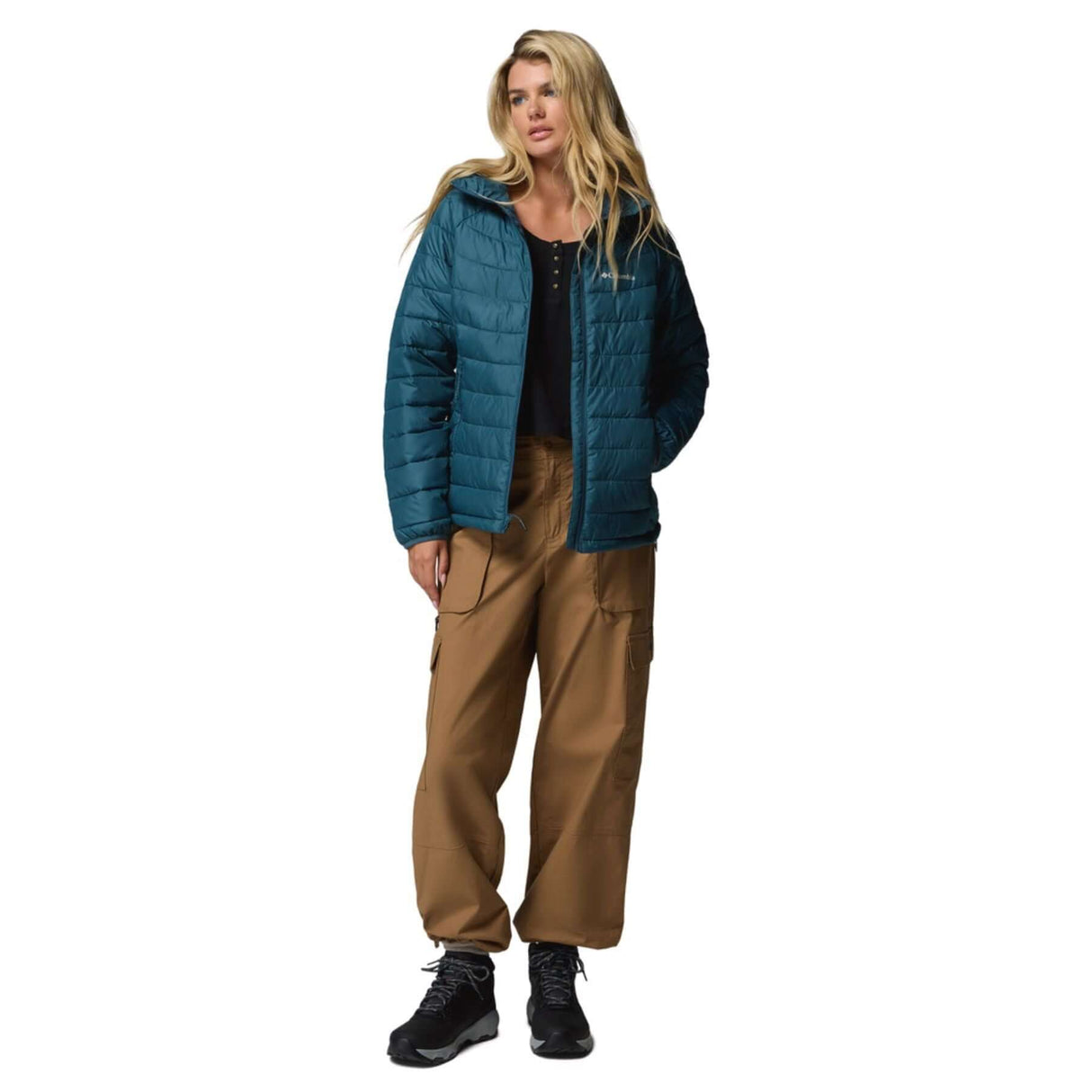 Columbia Women's Powder Lite II Hooded Insulated Jacket Shale Purple / X-Small-Shale Purple / Small-Shale Purple / Medium-Shale Purple / Large-Shale Purple / X-Large #- 53 Degrees North 