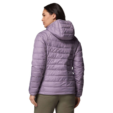 Columbia Women's Powder Lite II Hooded Insulated Jacket Shale Purple / X-Small-Shale Purple / Small-Shale Purple / Medium-Shale Purple / Large-Shale Purple / X-Large #- 53 Degrees North 