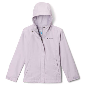 Columbia Girls' Arcadia II Waterproof Jacket Lavender Pearl / Age 4-5-Lavender Pearl / Age 6-7-Lavender Pearl / Age 8-9-Lavender Pearl / Age 10-12-Lavender Pearl / Age 14-16 #- 53 Degrees North 