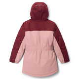 Columbia Girls' Hikebound II Long Insulated Jacket Eraser Pink/Rich Wine / Age 4-5-Eraser Pink/Rich Wine / Age 6-7-Eraser Pink/Rich Wine / Age 8-9-Eraser Pink/Rich Wine / Age 10-12-Eraser Pink/Rich Wine / Age 14-16 #- 53 Degrees North 