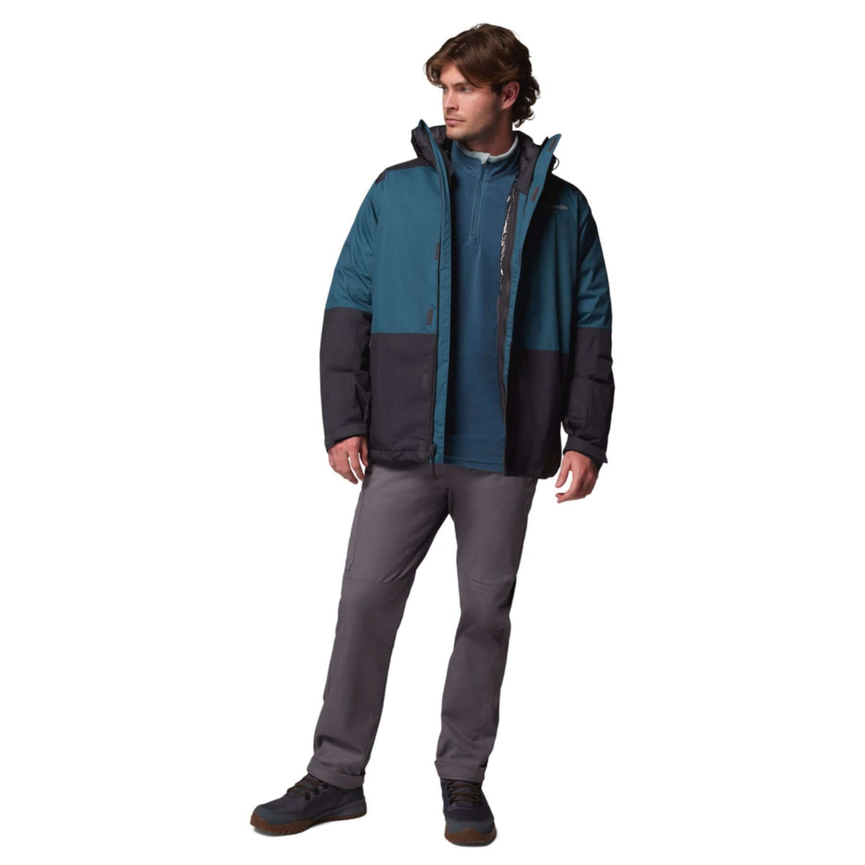 Columbia Men's Point Park Interchange Jacket Everblue/Shark / Small-Everblue/Shark / Medium-Everblue/Shark / Large-Everblue/Shark / X-Large-Everblue/Shark / XX-Large #- 53 Degrees North 