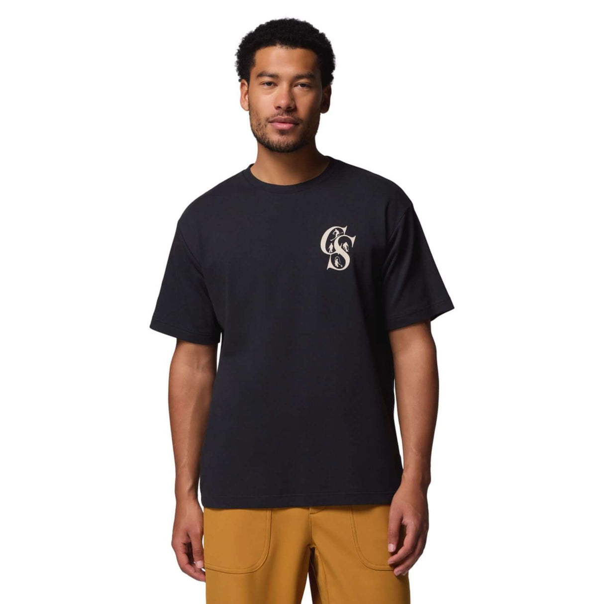 Columbia Men's CSC Heritage Graphic T-Shirt Black Heritage Mini / X-Small-Black Heritage Mini / Small-Black Heritage Mini / Medium-Black Heritage Mini / Large-Black Heritage Mini / X-Large #- 53 Degrees North 