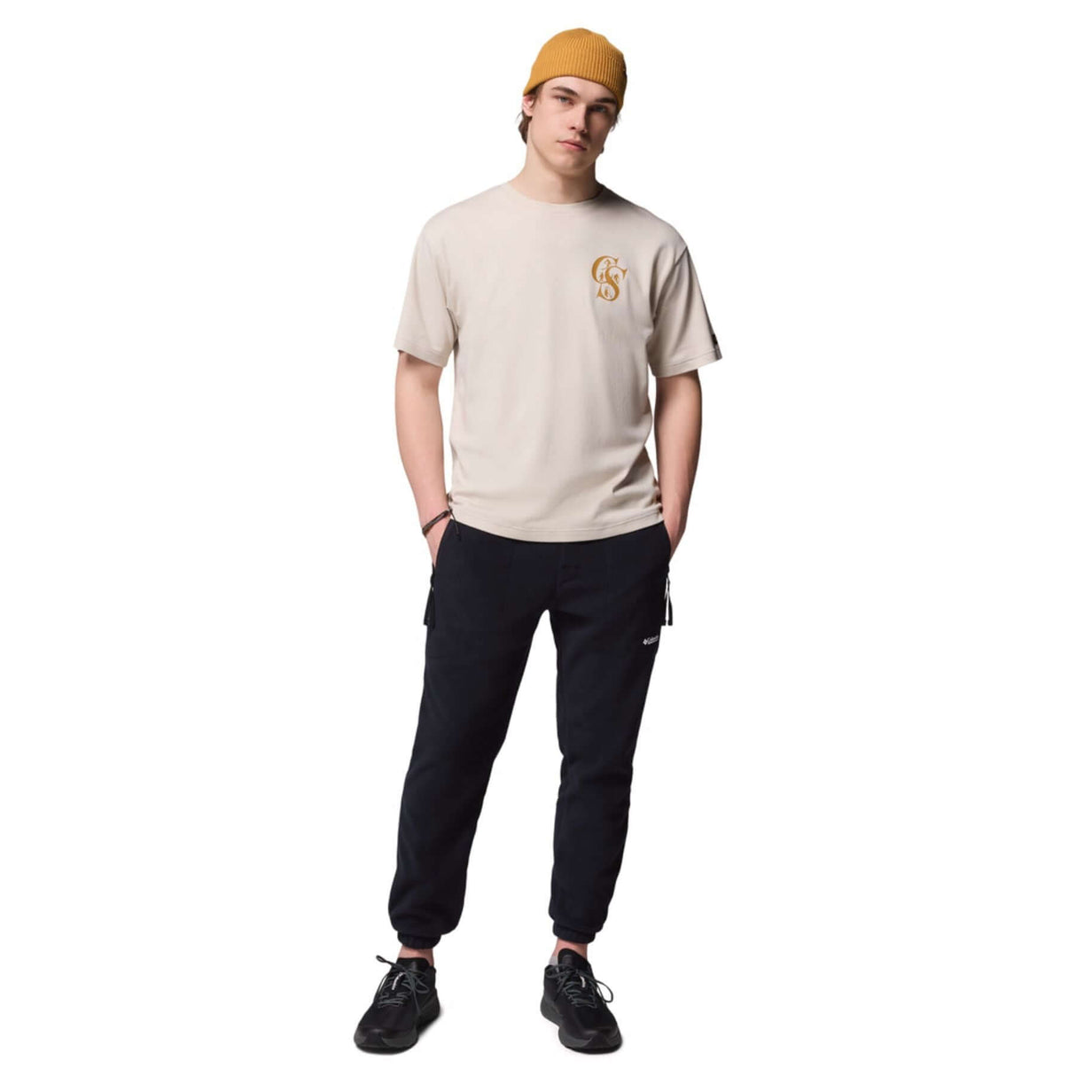 Columbia Men's CSC Heritage Graphic T-Shirt Black Heritage Mini / X-Small-Black Heritage Mini / Small-Black Heritage Mini / Medium-Black Heritage Mini / Large-Black Heritage Mini / X-Large #- 53 Degrees North 