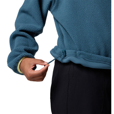 Columbia Women's Helvetia II Cropped Sherpa Half Snap Fleece Canoe / X-Small-Canoe / Small-Canoe / Medium-Canoe / Large-Canoe / X-Large #- 53 Degrees North 