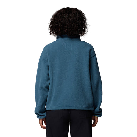 Columbia Women's Helvetia II Cropped Sherpa Half Snap Fleece Canoe / X-Small-Canoe / Small-Canoe / Medium-Canoe / Large-Canoe / X-Large #- 53 Degrees North 