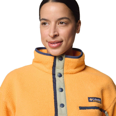 Columbia Women's Helvetia II Cropped Sherpa Half Snap Fleece | 53 Degrees North