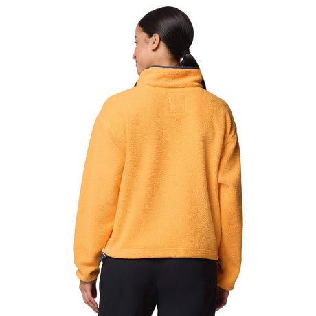 Columbia Women's Helvetia II Cropped Sherpa Half Snap Fleece | 53 Degrees North