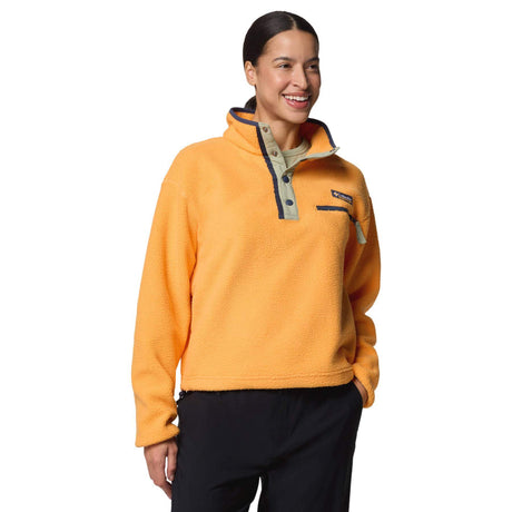 Columbia Women's Helvetia II Cropped Sherpa Half Snap Fleece | 53 Degrees North