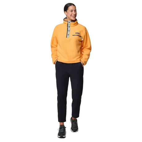 Columbia Women's Helvetia II Cropped Sherpa Half Snap Fleece | 53 Degrees North