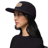 Columbia Packsaddle Corduroy Snap Back Black/CSC Tracks-Camel Brown/Arches-Black/Chenille Patch #- 53 Degrees North 