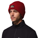 Columbia Provisions Cuff Beanie Red Dahlia/Heritage High Cascades #- 53 Degrees North 