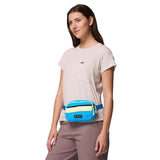 Columbia Helvetia II Hip Pack Black-Compass Blue/Citron Haze/Black-Shale Pink/City Grey #- 53 Degrees North 