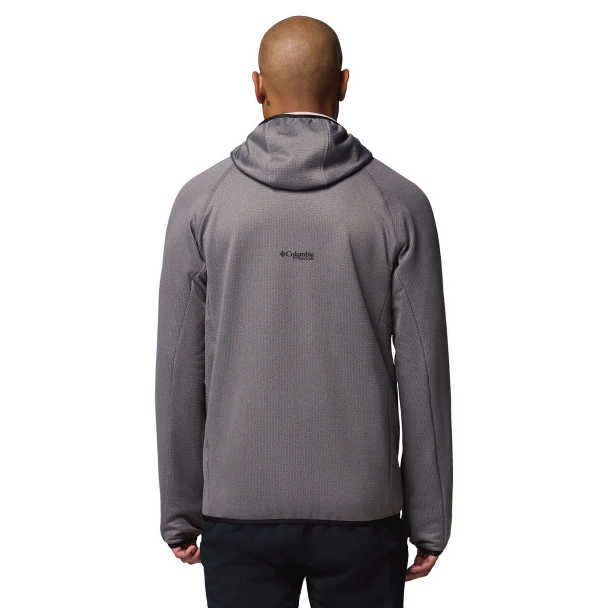 Columbia Men's Triple Canyon Grid Hooded Fleece Jacket City Grey/Black / Small-City Grey/Black / Medium-City Grey/Black / Large-City Grey/Black / X-Large-City Grey/Black / XX-Large #- 53 Degrees North 